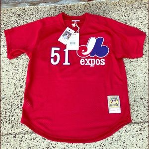 1989 Montreal Expos Randy Johnson Jersey